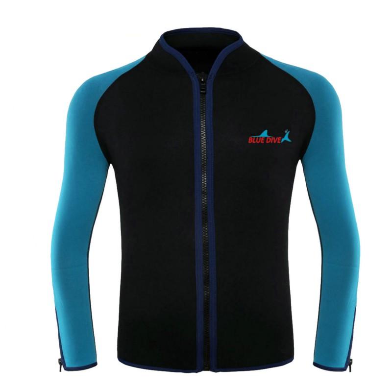 Diving Wetsuit Men Women 2mm Shorty Neoprene Rash Guard Set Long Sleeve Pants UV Protection Slim Fit