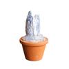 Feng Shui Crystal Stones Potted Plant Mini Decorative Rhinestone Potted  Meditation