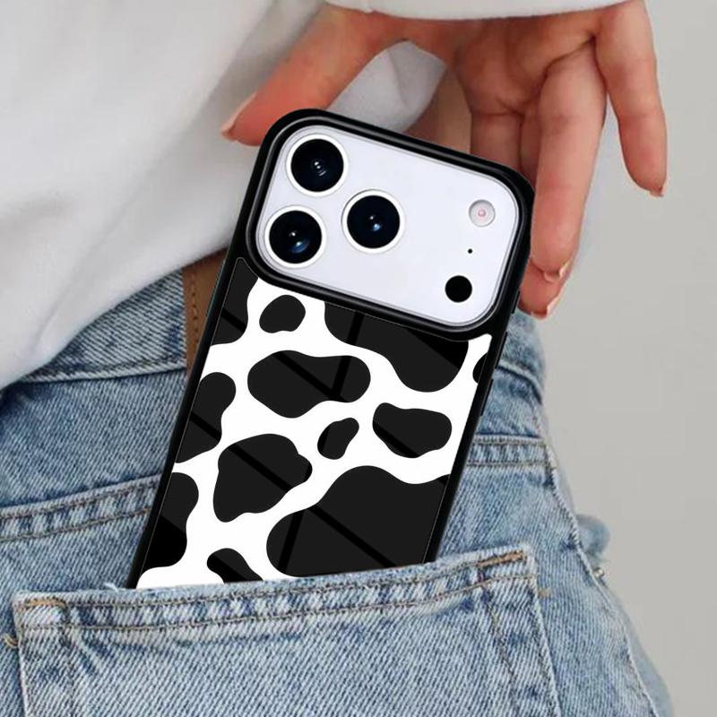 

Cut Cow Phone Case for iPhone 16e 15 14 13 12 17 Pro Max Plus Air 17pro Cover Coque iPhone 16e