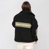 (WMNS) New Balance Splicing Retro Stand Collar Knit lamb's wool Short Jacket Black Women's AWJ13326-BK