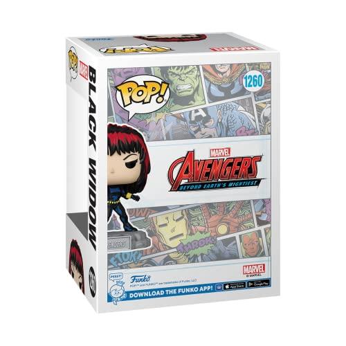 Marvel Figure Avengers 60th Anniversary Black Widow Funko Pop! Marvel Funko [Entertainment Earth Exclusive]