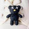 Shoelace Buckle Cartoon Decorations: Black Rabbit & Bear for AF1