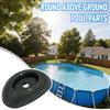 4Pcs Pool Leg End Caps Pools Frame Vertical Leg End Cap Oval Bottom Pool Base Replacement Parts for Above-Ground Pools 16'x48" 18'x48" 20'x48" 24'x52"
