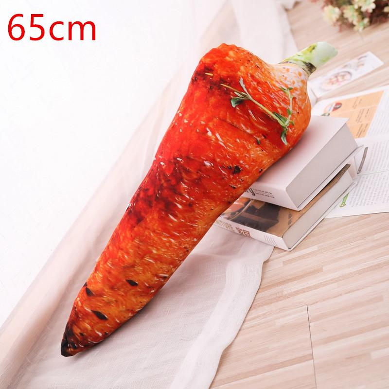Funny Simulation Barbecue Plush Pillow Soft Cartoon Animal Trotter&Carrot&Chicken Leg&Tofu&Abalone&Steak Stuffed Doll Sofa Toys