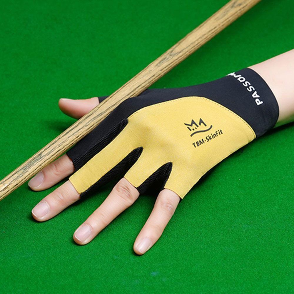 Breathable Billiards Gloves Fingers Show Pool Glove Thin Snooker Cue Sport Glove for Left Hand