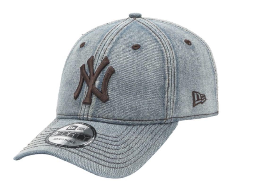 

[USED] Not available in Japan - Korea exclusive New Era New York Yankees denim cap