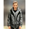Men's Winter Trendy Brand Loose-Fitting Hooded down Jacket, Windproof Thickened Outdoor Coat, Stylish White Duck down Outerwear