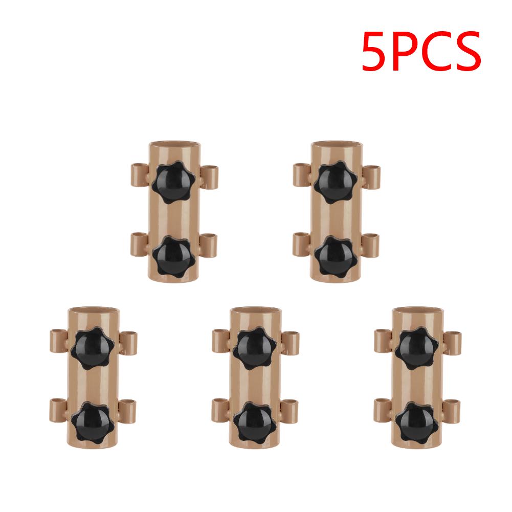 3-5PCS Canopy Rod Holder Adjustable Tent Awning Rod Bracket Stainless Steel Windproof Outdoor Hiking Fishing Tent Accessories