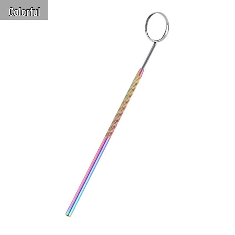 Tand- och sminkinspektionsspegel i rostfritt stål