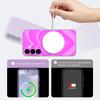 Love Heart Print Magnetic Phone Case For Samsung Galaxy S26 S25 S24 Ultra S23 S24 S25 FE S22 Plus For Magsafe Soft TPU Cover