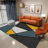 Geometric Pattern Carpet Living Room Simple Coffee Table Sofa Bedroom Room Large Area Carpet Mat