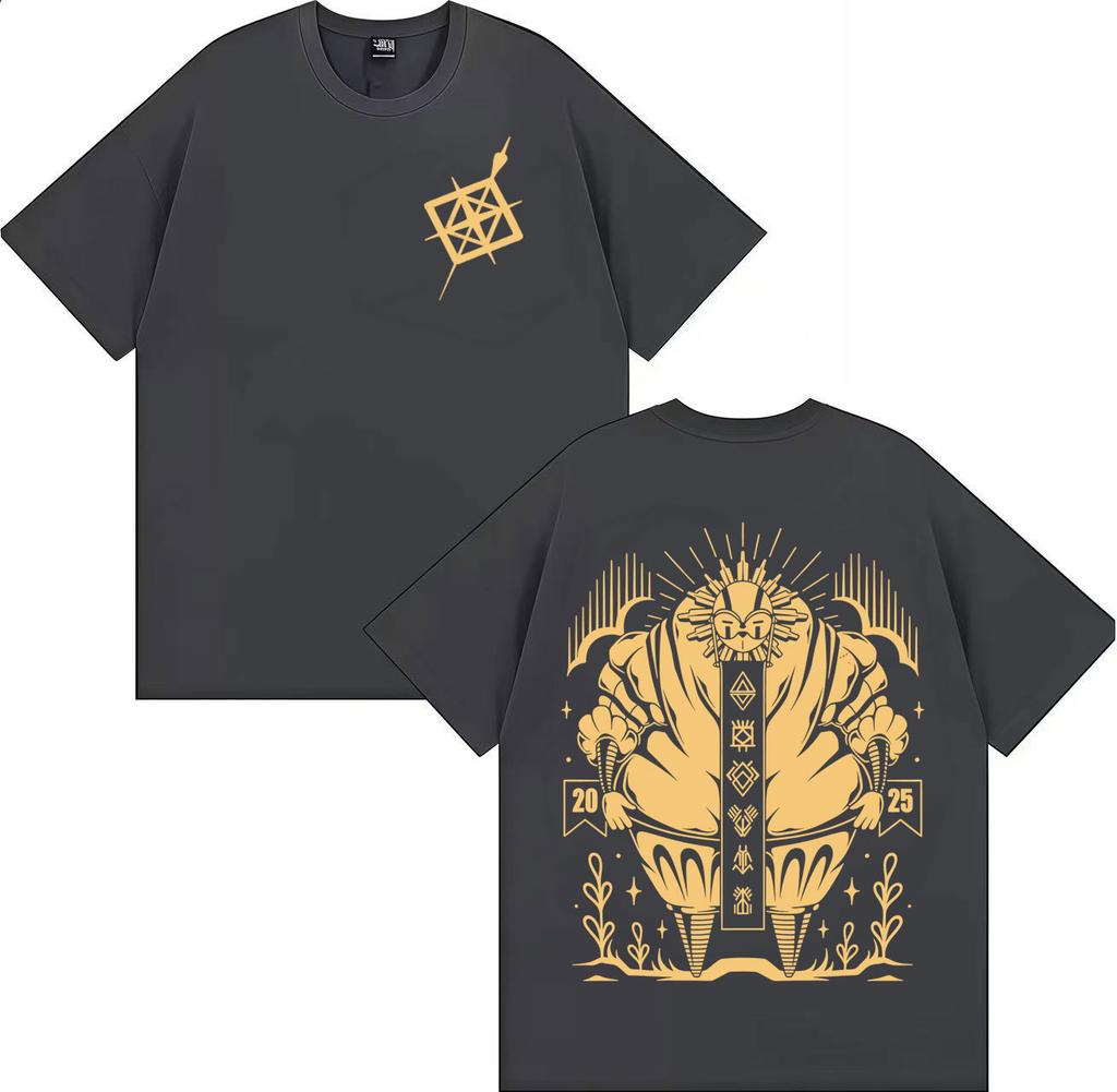 Classic Game Clair Obscur Expedition 33 Men Women Gothic T Shirt Cotton Fashion Short Sleeve T Shirt Oversized Tshirt Fans Gift