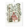 Vintage Christmas Metal Wall Decoration, Holiday Sticker Sign