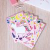 12Sheets Rainbow Horse Children DIY Puzzle Sticker Games Unicorn Birthday Party Make A Face Funny Assemble Jigsaw Stickers Gifts