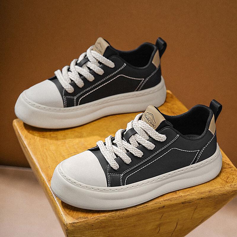 Мужские повседневные кроссовки-скейтеры YIERKANG на толстой подошве 39