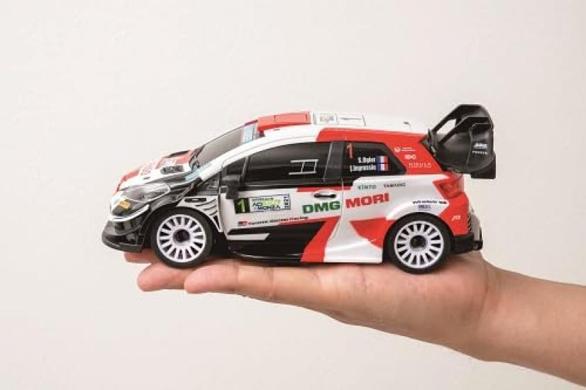 Joesen Drift Drive 124 Skala Radiostyrt (R) Toyota Gazzo Racing WRT Yaris Rally Racing Car JRVC107-WH For både menn og kvinner
