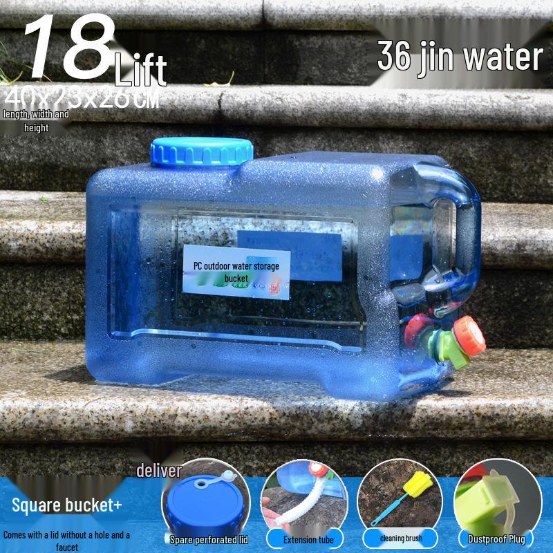 Large Capacity Outdoor Car Water Storage Tank for Drinking and Household Use
