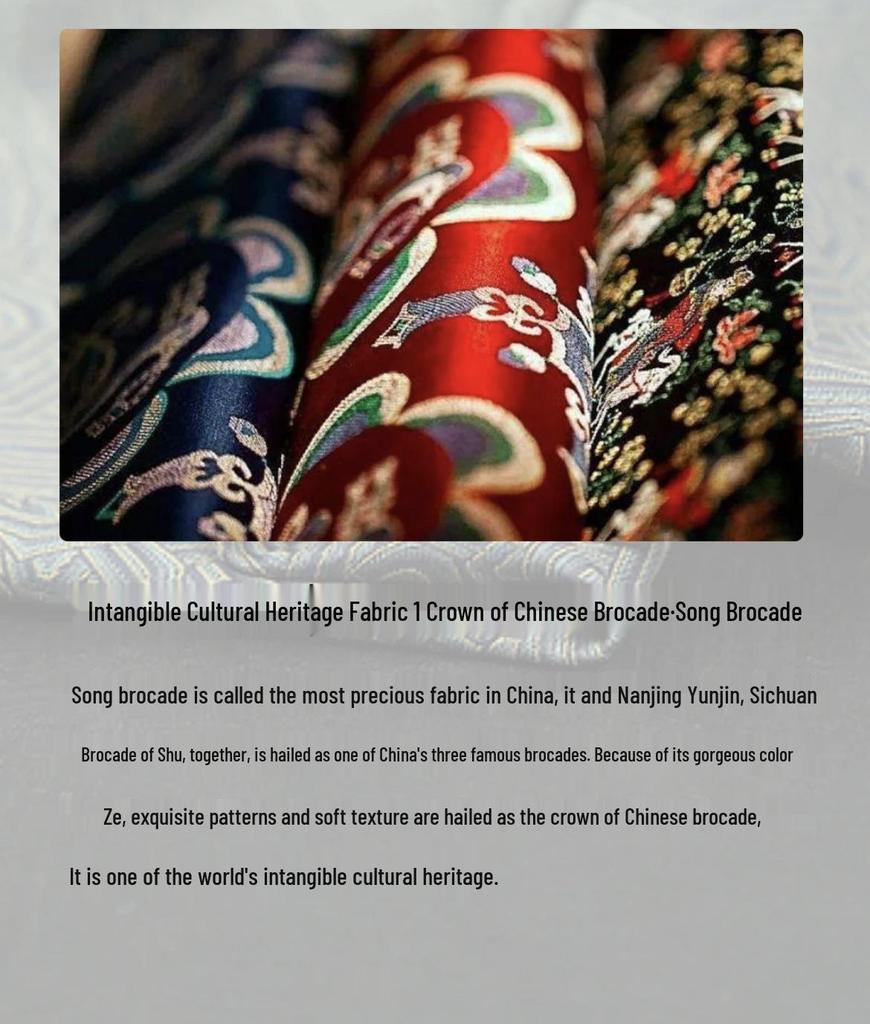 Xiangyunsha Crossbody Bag: New Chinese Style Mulberry Silk and Song Brocade Phone and Shoulder Bag