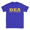 Agente Especial de la DEA Camiseta Playa Camisetas de Moda Hombre Algodón Cuello Redondo 4XL 5XL 6XL Camisetas Manga Corta Y2K Camiseta Retro
