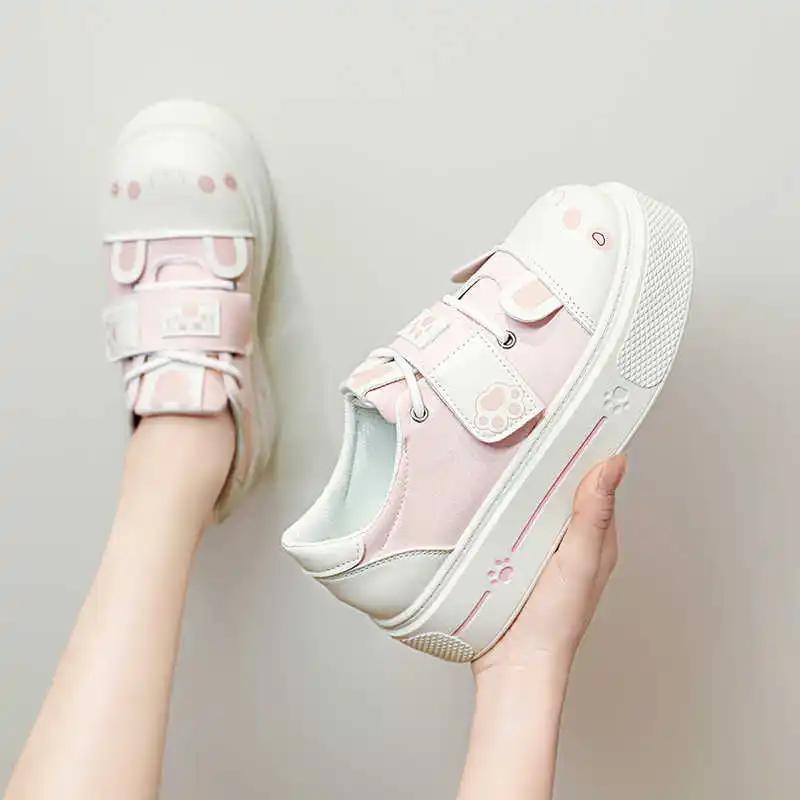 Fashion Lace Up Thick-heeled Leopard Woman High Ladies Sneakers Shoes Ankle Boots For Women Sports In Offers Loafter Technologies