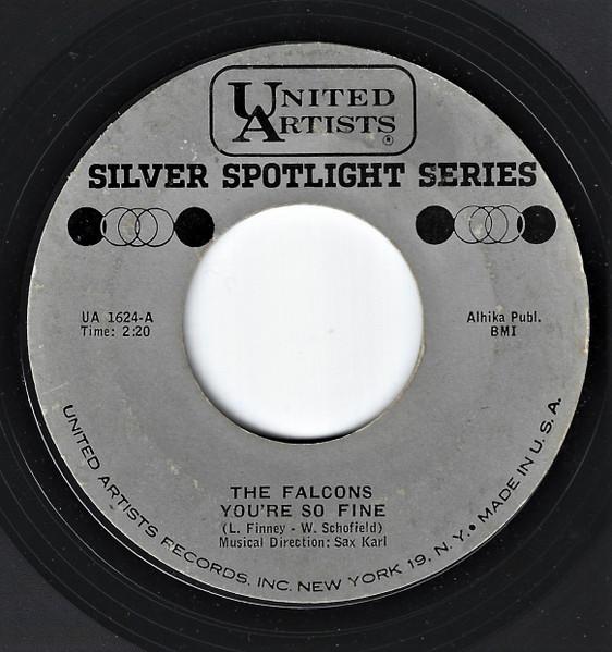 

7inch Record FALCONS - You re So Fine UA1624 United Artists US Rock Used
