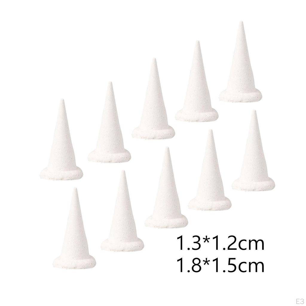 10 Stück feuerfeste Keramik-Stütznägel, Ton-Zubehör, Aluminiumoxid, tragbares Brennen