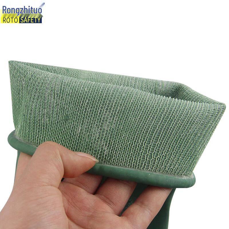 Rongzhituo Butyl Rubber Chemical Resistant Work Gloves
