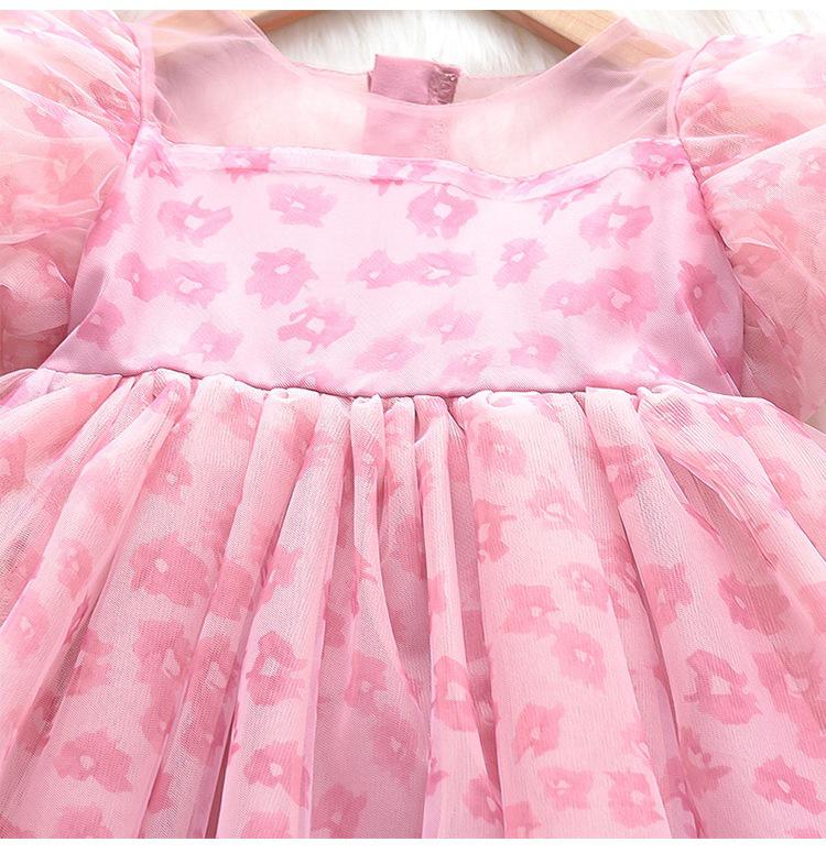 2025 Super Fairy Fluffy Gauze Summer Princess Dress for Girls
