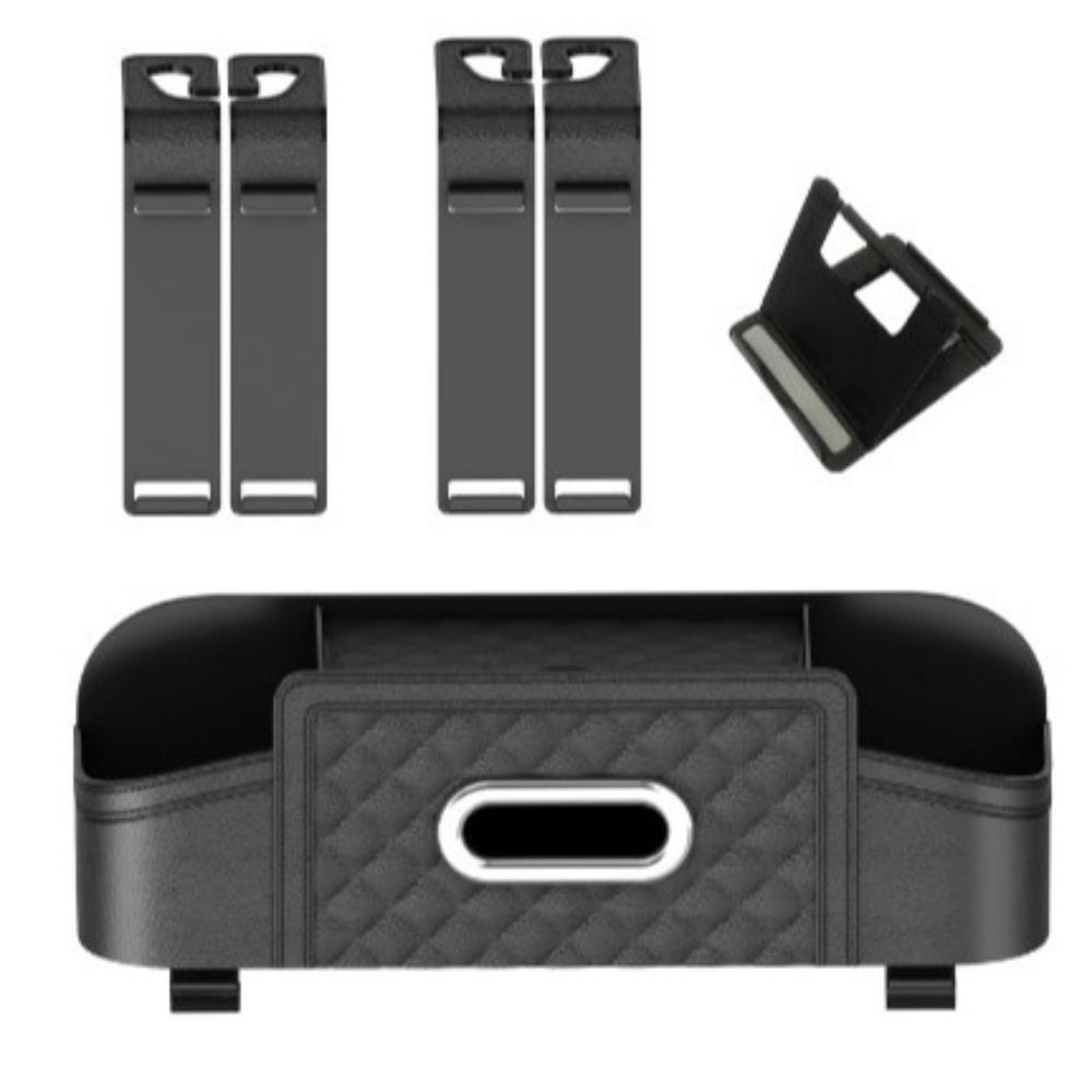 with Hook Car Backseat Storage Box Multifunctional Auto Backseat Tissue Holder  Car Organizer