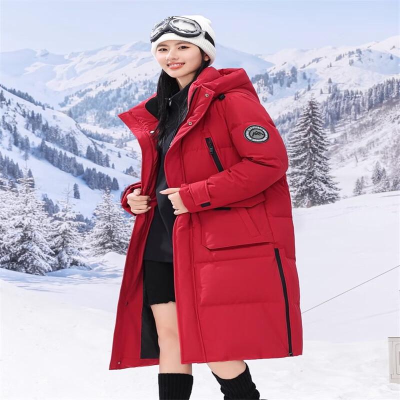 Xuezongfei 2024 Winter Unisex Long Down Jacket X40146806FX