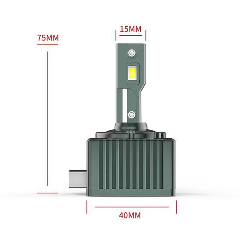 12000Lm D3S D1S Car Led Headlights Bulbs D2S D4S D8S Vehicles Head Light Auto Lamp 6000K Headlamp Diy Replacement