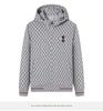 2023 Men's Hooded Embroidered Jacket: Little Bee Design, Casual Fashion for Spring & Autumn