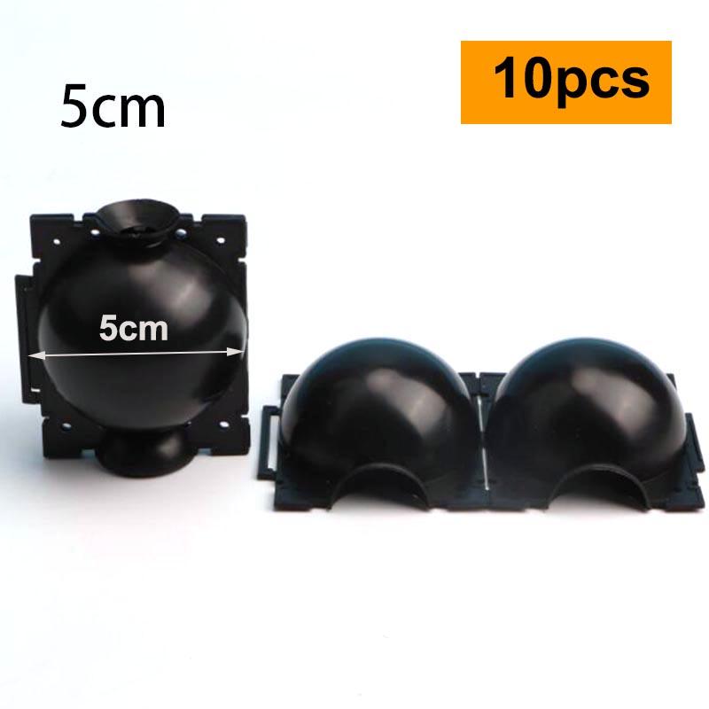 5cm-12cm Black Fruit Plant Tree Rooting Ball Root Box Plastic Breeding Case Propagation Grafting Rooter Growing High-pressure
