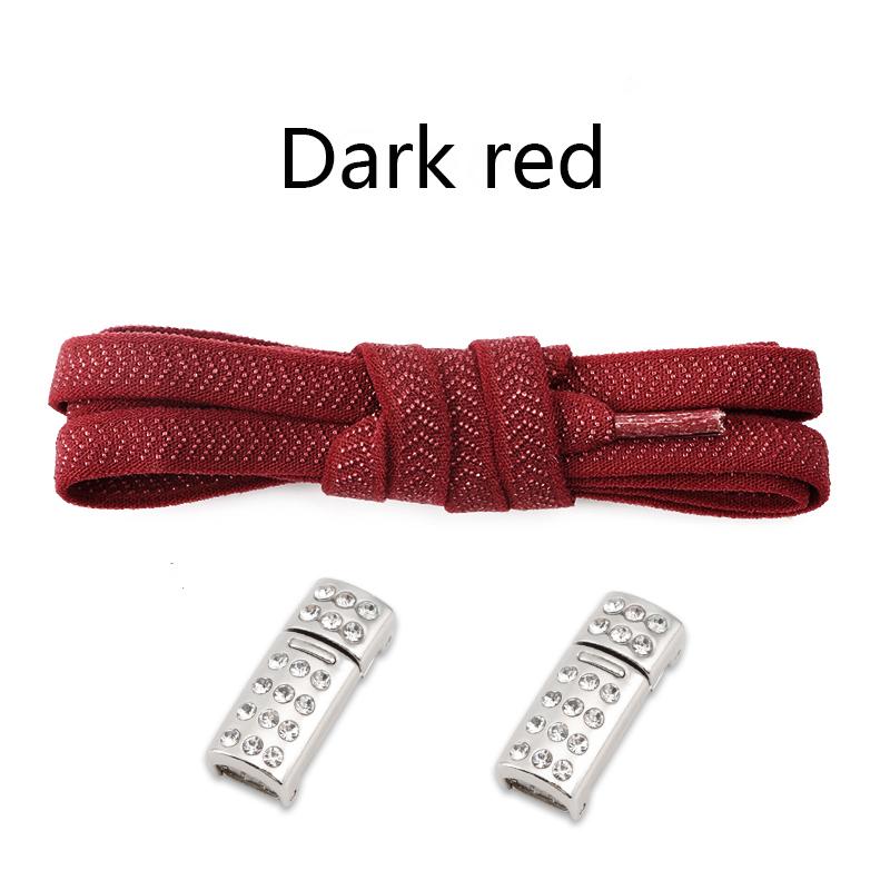 Nuovi Laccetti Magnetici a Chiusura a Diamante senza lacci Bambini Adulti Laccetti Elastici Scarpe da Ginnastica 8mm Scarpe Basse Senza Laccio Accessori per Scarpe