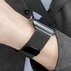 Milanesiskt armband för Apple Watch Band Strap 42mm 38mm 44mm 40mm Länkarmband i rostfritt stål Armbandsur för Iwatch 5/4/3/2/1 49mm 41mm