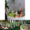 Ensemble de Figurines de Fées en Résine pour Jardin Avec Sculpture et Polissage Pour Décoration Intérieure Cadeau