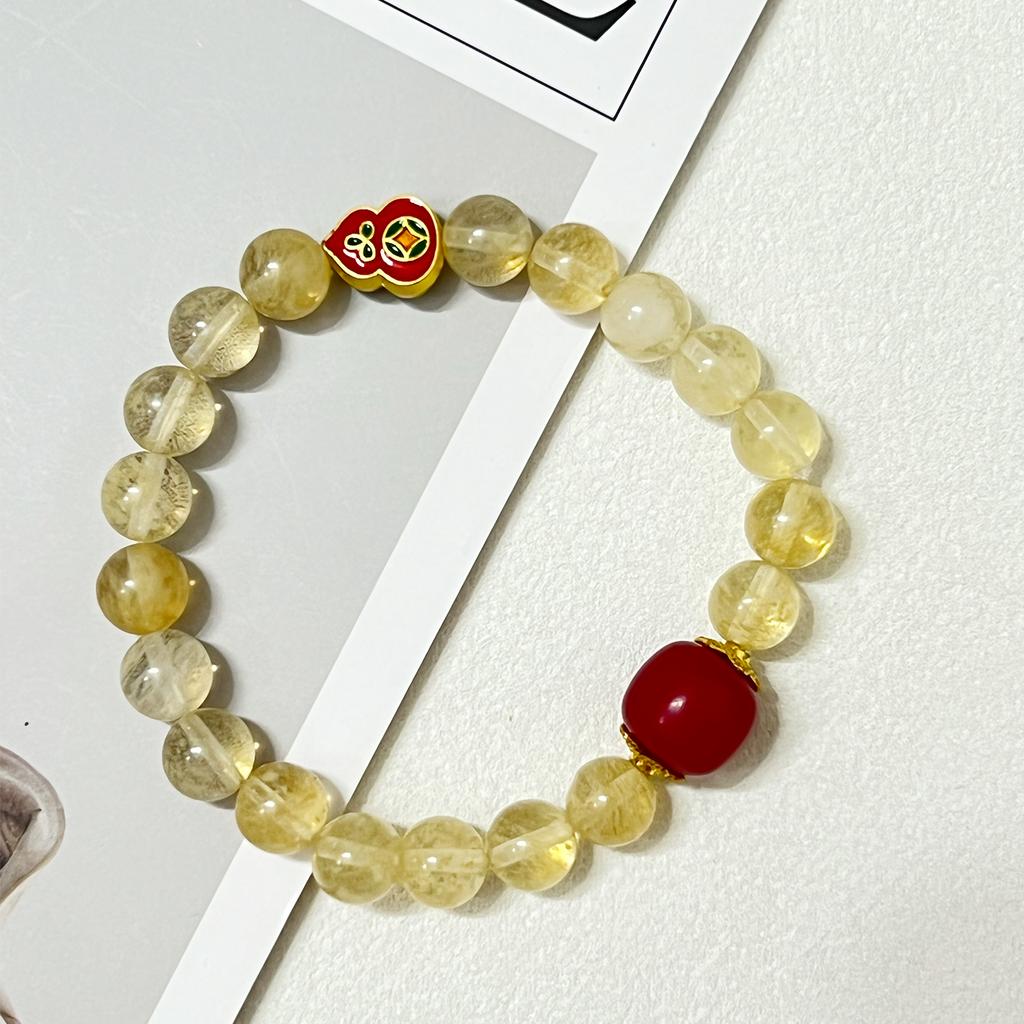 8mm Round Beads Chalcedony Bracelet for Women Natural Stone Beaded Bracelets Handmade Stretch Bangle DIY Jewelry Gifts