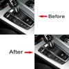 Für BMW X3 F25 2011-2017 X4 F26 2014-2017 Kohlefaser Schaltknüppel Elektronische Handbremse Rahmen Abdeckung Zierleiste Aufkleber Zubehör