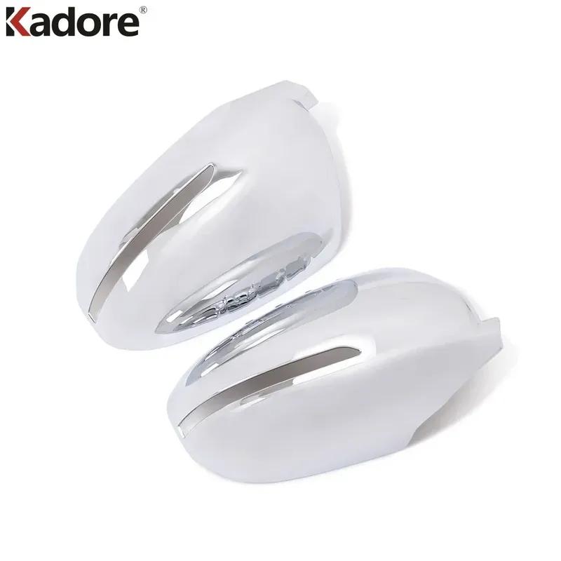 Rearview Mirror Cover Trim For KIA K5 Optima 2011 2012 2013 2014 Chrome Car Side Wing Mirrors Cap Shell Accessories