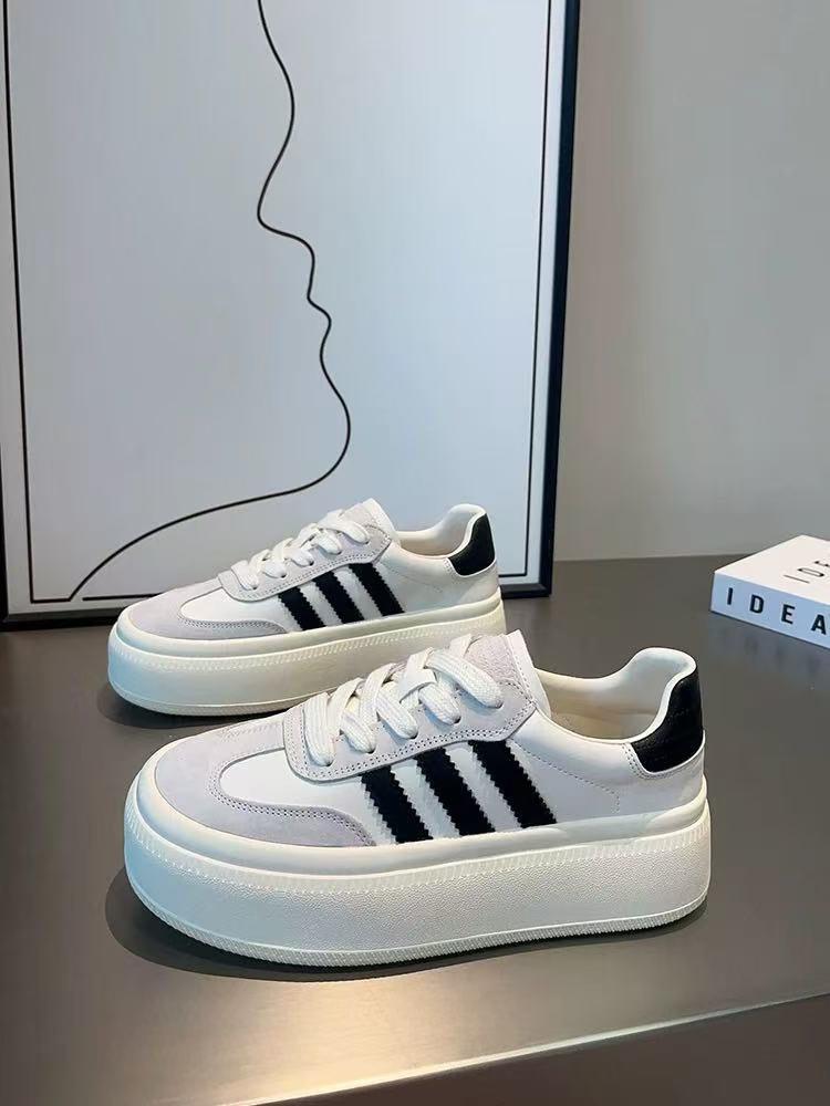 

Dexun shoes women s 2025 new platform shoes versatile popular popular white shoes sports shoes women s shoes casual board shoes 35