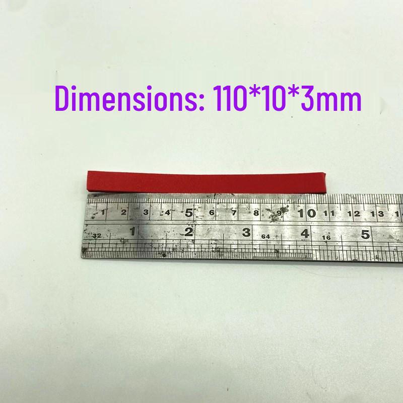 Enhanced Power Red Badminton Racket Grip - Thick, Anti-slip, Big Butt Design