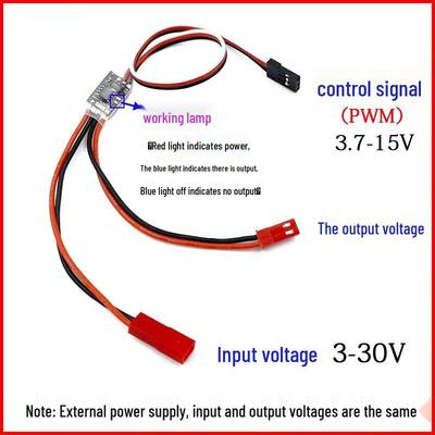 Elektroniczny przełącznik PWM Junpo do pomp wodnych RC