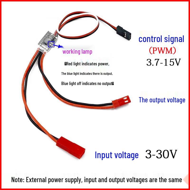 Interruptor Electrónico PWM Junpo para Bombas de Agua RC