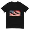 Patriotisches USA B2 Stealth Bomber Amerikanische Flagge 4. Juli T-Shirt
