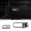 For - Ford F150 F-150 ABS Chrome Co-pilot Storage Box Handle Cover Trim