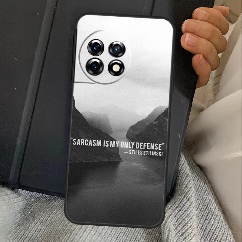 Teen Wolf Quotes Case For OnePlus 13R 12R 10R 13T 10T 8T 15 13 12 11 Nord CE 4 3 2 Lite N20 N30 Nord 5 Cover