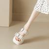 Summer Platform Sandals Women's 2025 New Double-breasted Muffin Bottom Outdoor Casual Roman Shoes Small Fragrant Ins