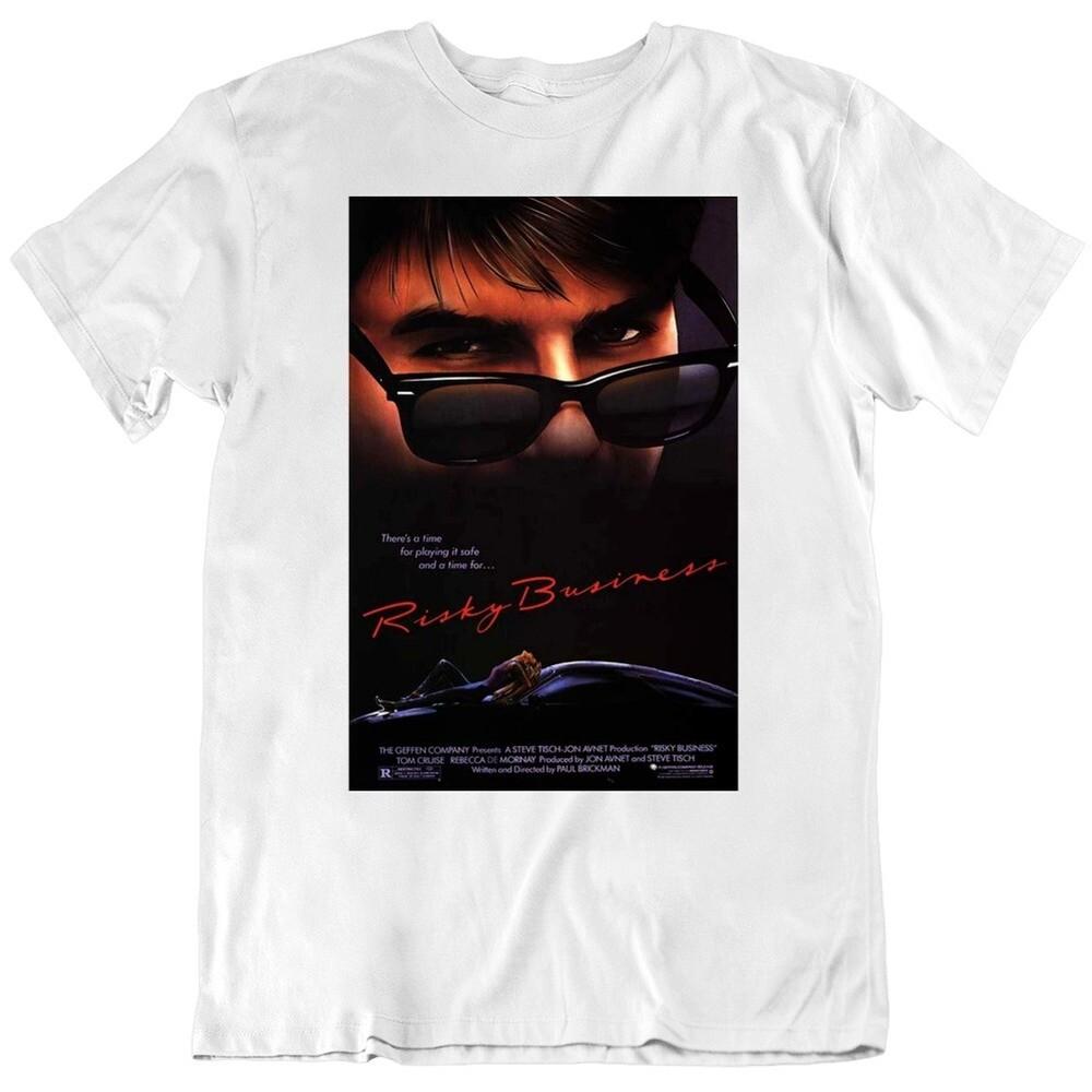 Risky Business  Retro Movie Poster Fan T Shirt Unisex T-Shirt XXXXL