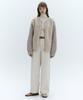 CITYBREEZE Alpaca Mix Zip-Up Knit_Beige