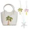 Beaded Patch Sequin Rhinestones Hanging Rope Keyring Seashell Conch Pearls Bag Pendants Embellishing Bag Clothing Lanyard Hot